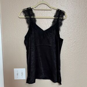 Chic Black Lace Camisole